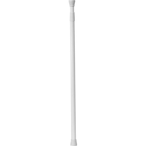 Barre de douche aluminium 70-120cm - blanc - Tendance (1/2)