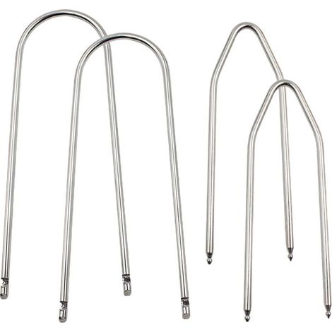 Kit De Démontage Autoradio - Outils En Acier Inoxydable Pour Retrait Radio Auto - Compatible Fiat Citroën Peugeot - 4 Pièces (1/5)