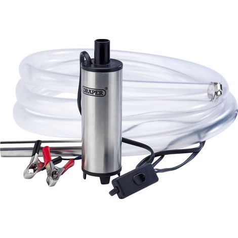 Draper 12V DC Diesel and Water Transfer Pump Model 54044 for Fuel and Water Transfer