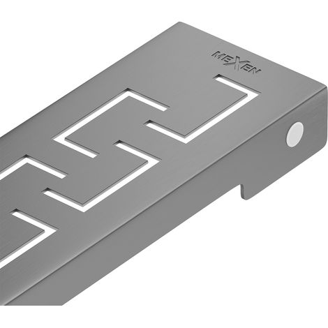 Mexen Flat M15 Abdeckung für Linienentwässerung 50 cm, Gun Gray gebürstet - 1E24050 (1/5)