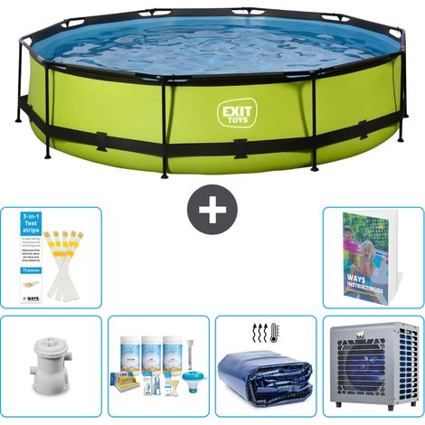 Exit Pool Rund - 360x76 cm - 7-teilig  S302 (1/5)