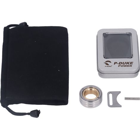 Anneau Mécanique Anti-Stress, Gyroscope Tournoyant en Acier Inoxydable Portable pour Doigts, Aide à la Concentration pour TDAH (1/5)