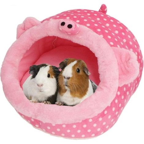 Cama Para Roedores - Cueva De Felpa Con Cierre - Para Chinchillas, Erizos, Cobayas, Hámsters Y Ratones - 1 Unidad (1/5)