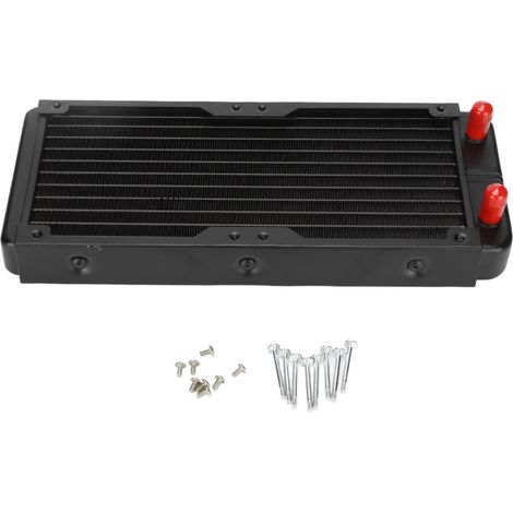 Radiateurs en aluminium - Bonne dissipation de chaleur - Installation simple - Raccord en forme de pagode - 10 tuyaux - Échangeur de chaleur en aluminium