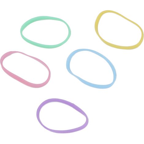 Élastiques à cheveux colorés pour enfants, résistants et doux pour bébés filles (1/5)