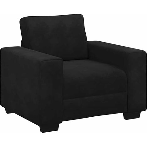 Maison Exclusive - Divano Sedia Nero 100x77x82 cm Velluto