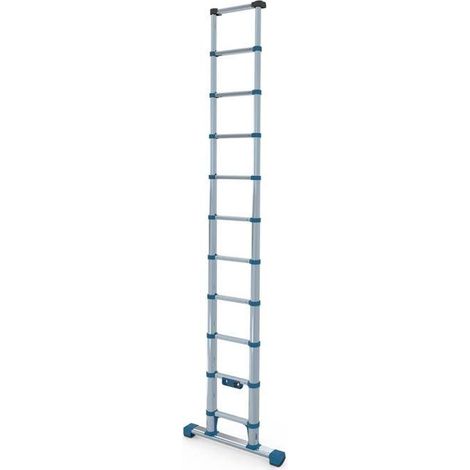 Zarges Compactstep L Telescopic Ladder & Stabiliser Bar 3.2m (1/3)