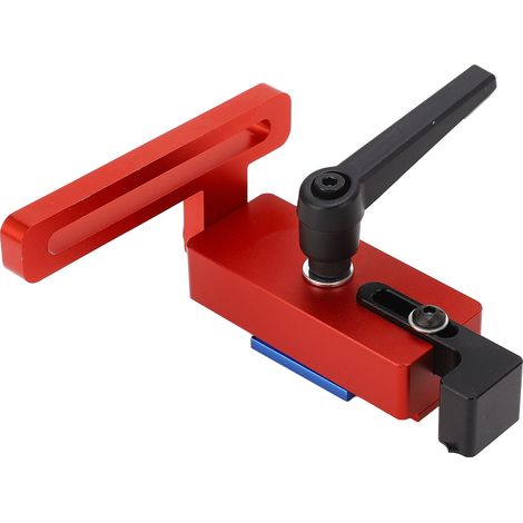 Butée Type 45 pour glissière, butoir aluminium décalé à rainure en T, arrêt coulissant pour rail de guidage, accessoire de menuiserie, kit de limiteur de course (1/5)