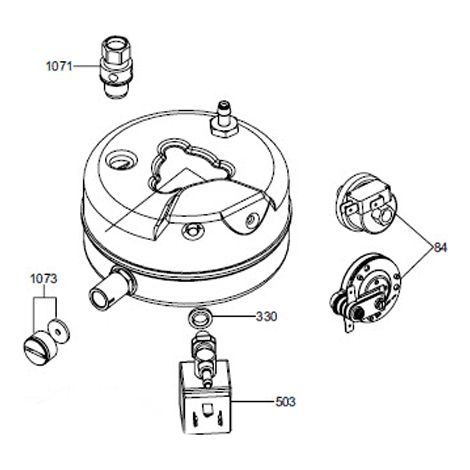 SOUPAPE DE SECURITE REP 1071 pour PIECES ENTRETIEN DU LINGE...