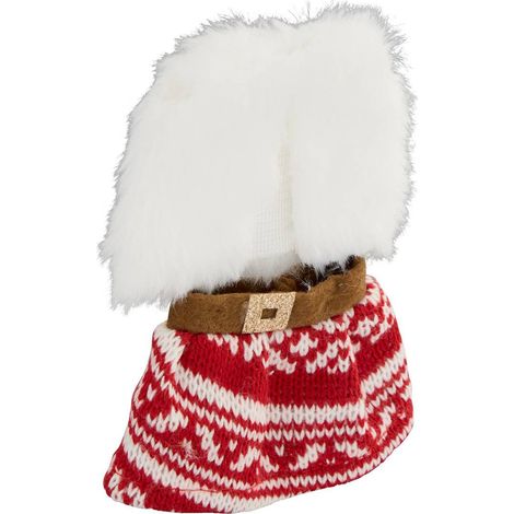 Rote Kleidung für den Kobold Saperli (30 cm) - (1/5)