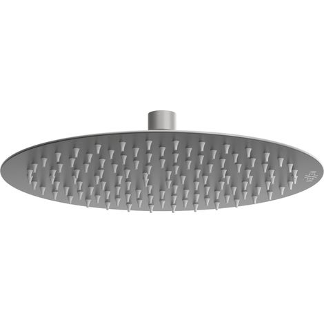 Mexen Slim Kopfbrause 25 cm, Graphit - 79225-66