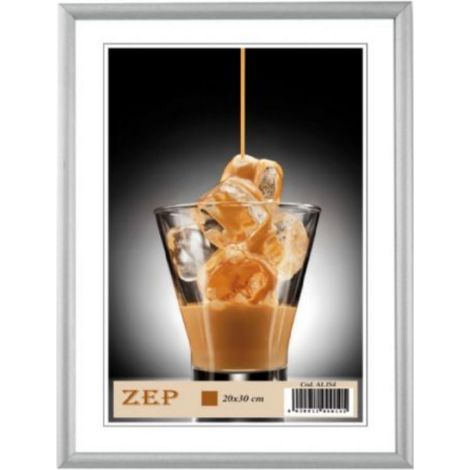 ZEP Basic silber 30x40 Aluminium-Rahmen AL1S5