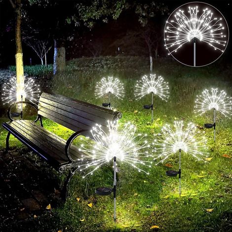 Lampes Solaire Extérieur - Guirlande Lumineuse 120 LED - Étanche IP55 - Pour Jardin Pelouse Lit de Fleurs - 12 Mètres (1/5)