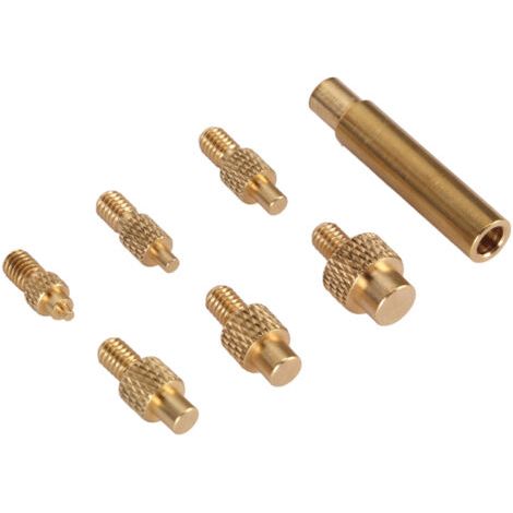 QORVA- Pointe à souder M2 M2.5 M3 M4 M5 M6 1/4 pouces M8 universel 936 tête de fer à souder, jeu de chaleur, pointe d'insertion pour pièces d'imprimante 3D (1/5)