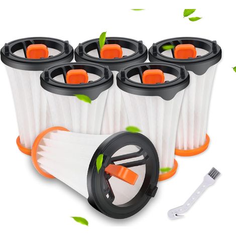 Lot de 6 filtres pour ZB3003 ZB3013 Electrolux Rapido & Ergorapido Aspirateur Filtre de rechange Accessoires de rechange Remplacement AEG AEF 144 & Electrolux EF144 (1/5)
