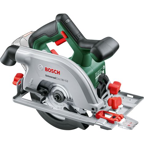 [NEUWERTIG] Bosch Akku Kreissäge UniversalCirc 18V-53 (max. Schnitttiefe 53 mm, 18 Volt System, ohne Akku)