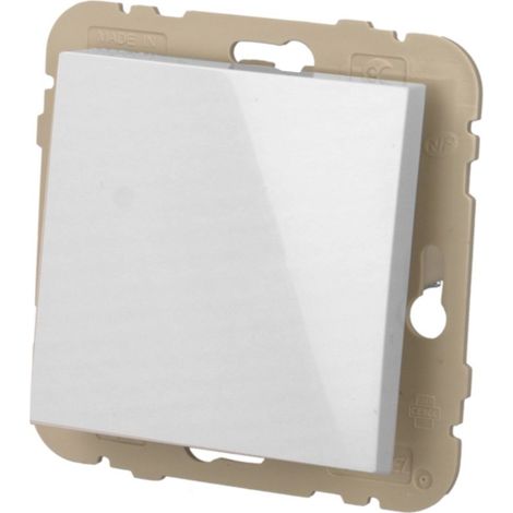 Obturateur blanc Efapel Logus 90 (1/2)