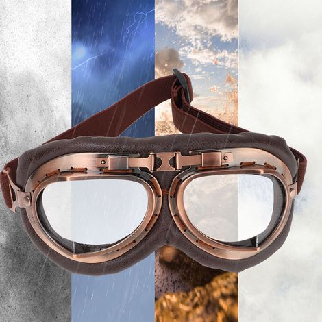 Lunettes de protection cyclisme anti-vent, anti-poussière et transparentes pour visibilité optimale (1/5)