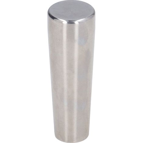 Robuste poignée de tirage à bière en acier inoxydable miroir, résistant à la rouille, 6,6 cm, pour robinet de machine à bière, filetage 3/8 pouce