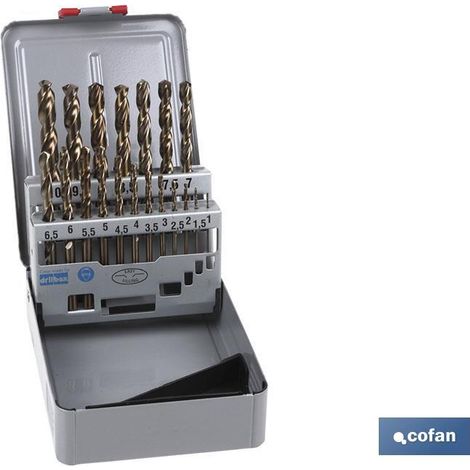 Custodia per punte da trapano Hss - Misure: 1-10 mm