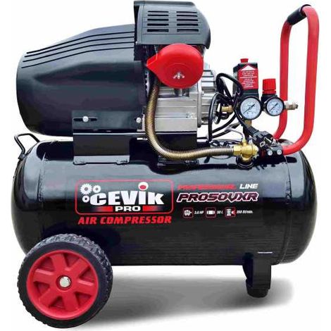Compresor 50l 3hp cab.'v' pro ca-pro50vxr CEVIK (1/3)