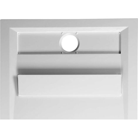 VARESA, ARENA Couvercle de bonde pour receveur de douche, av. 90 cm, blanc
