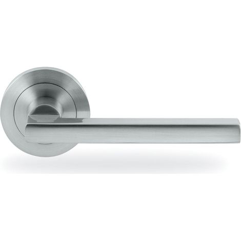 Roseta Modelo Rental Efecto Inox   - RENTAL - Maneta de roseta redonda by Selec D&D (1/4)
