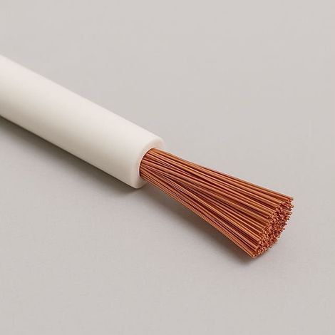 Câble Fil Unipolaire de silicium FG4 section 1,50 mmq Blanc
