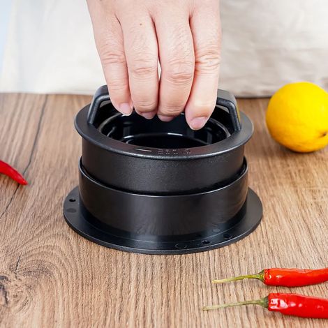 Presse à Burger 3-en-1, moule à steack haché pour hamburgers maison, kit d'accessoires de barbecue, compatible lave-vaisselle (1/5)