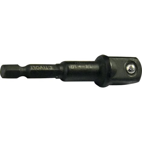 Tivoly • Porte douille à choc hexa 6,35 mm M 1/2" -IMPACT -Pour douille F 1/2" (1/2)