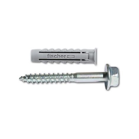 TASSELLO NYLON CON VITE TESTA FLANGIATA- Diam. 12- FISCH- pezzi 50 (1/2)