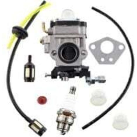 Kit de carburateur universel pour débroussailleuse – compatible RYOBI RBC30SBS RBC52SB RBC40SB RBC38SB RBC52FSB Homelite HBC45SB (1/4)