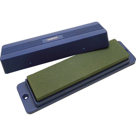 Draper Silicone Carbide Sharpening Stone with Storage Box, 200 x 50 x 25mm, Model 31696 (1/5)