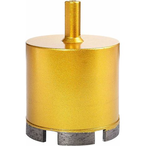 65mm Diamant Diamant Scie Trépan, Ardoise Porcelaine Marbre Creux Foret Creux Pour Verre, Céramique, Porcelaine, Tuile, Marbre, Granit (Diamètre De 65mm) (1/5)
