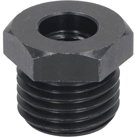 Spindeladapter für Drehbank-Spindelstock, 33 mm Außengewinde, 18 mm Innengewinde, 2,5 mm Steigung, legierter Stahl, Drehbankfutter