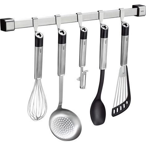 Gefu Smartline 29250 - Barra de cocina (50 cm), color plateado (1/5)