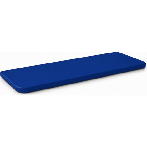 Estante de Pared, Estante Suspendido, Fijación Oculta, Balda de Pared, Kit de Tacos Incluido, Azul China, 76x18x1,8 cm (1/4)