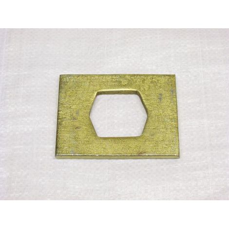 3" x 4" Howard Flail Plate - Agricultural Flailing Muck Spreading Spreader (1/2)