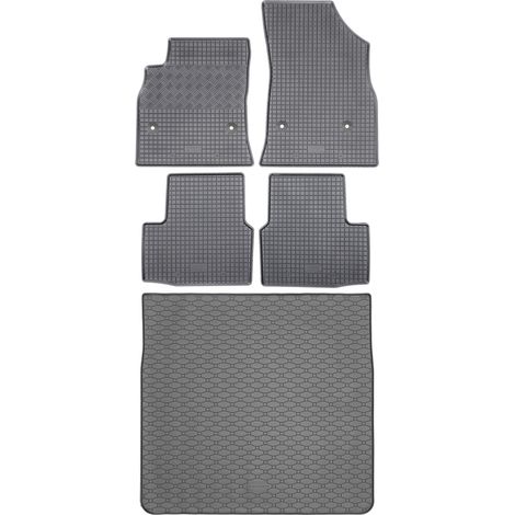 Tapis de coffre RIGUM 425017 + tapis de sol RIGUM 903454 - Opel Astra VK Sports Tourer / Kombi de 04.2016 à 12.2021, pied OP2 avant - INSTALLATION (1/5)