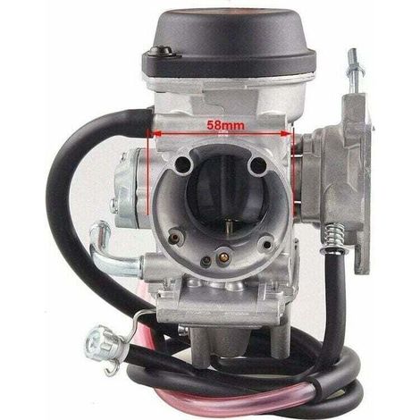 YMYNY Carburateur pour Raptor 350 YFM350 2004 2005 2006 2007-2013 Carb, (1/4)