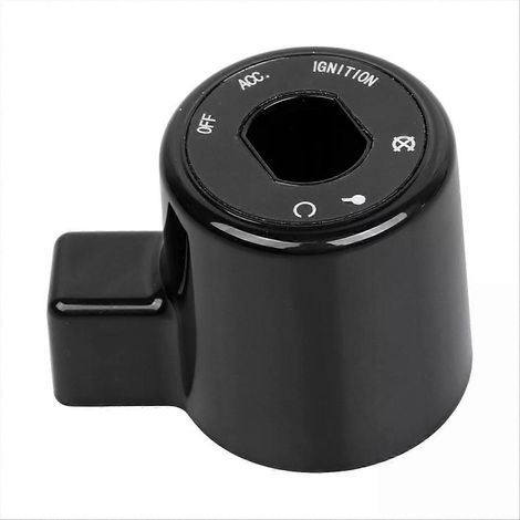 Couvercle de Commutateur d'Allumage Avant pour XL 883 1200, Protection Moteur, Noir, Remplacement Direct (1/5)
