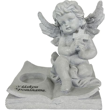 Bougeoir Statue Vintage Résine Figurine Bougeoir Support Décoratif (1/5)