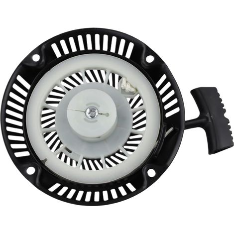 Arrancador de retroceso, apto para repuestos de motores de cortacésped 1P60 de 4 orificios. Conjunto de arrancador de retroceso. (1/5)