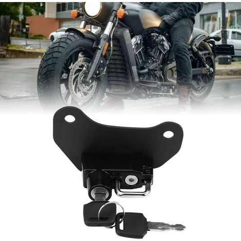 Motorradhelm-Verschlusshalterung, Diebstahlsicherungshaken für Indian Scout/Sixty 2015-2018