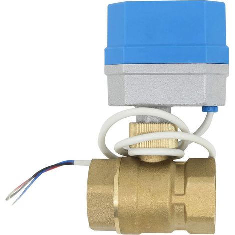 12v - 2 types de connexion - vanne motorisée 12v electrovanne normalement fermée vanne 2 voies vanne deux voies motorisees 1/2 3/4 1 1-1/4 1-1/2 2 pouce (laiton 1 pouce DN25) (1/4)