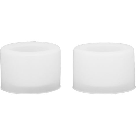 2 Pièces Moule en Silicone pour Pots de Fleurs Miniatures - Réutilisable et Facile à Nettoyer DIY Jardinage (1/5)