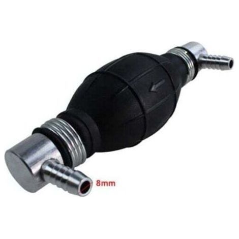 Pompe poire d'amorçage universelle 8mm pour système d'alimentation carburant essence et diesel (1/5)