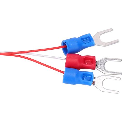 Capteur de Température PT100 Étanche 3x20mm, Sonde Thermistance -50 à +300℃ (Câble 5m)