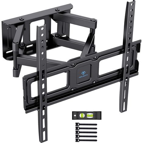 Schwenkbare TV Wandhalterung für 26-70 Zoll Fernseher, bis 45kg, VESA 400x400 (1/5)