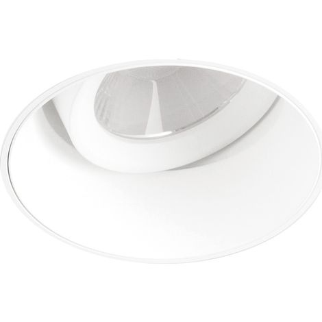 Downlight Play Redondo Ajustable Trimless 8.5W Blanco Cálido 2700K CRI 92 Iluminación LED de Diseño Minimalista